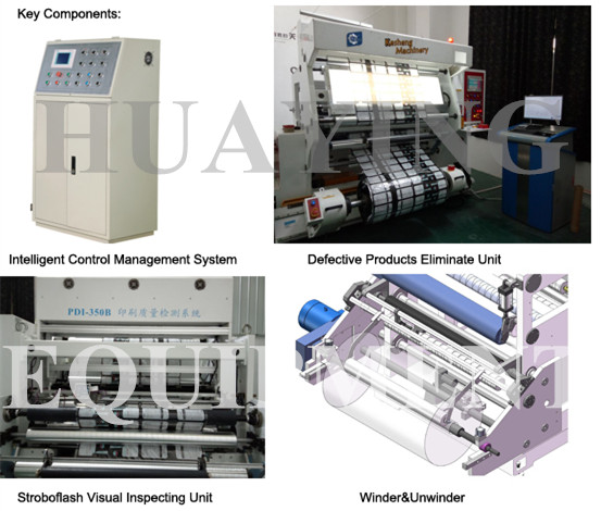 Inspection Rewinding Machine For Printing Film And Paper