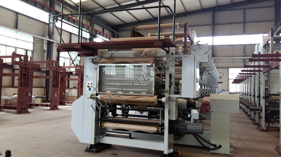 10 Colors Flexographic Printing Machine With Servo Motor Drive , Gravure Printing Machines