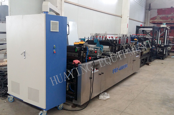 Laminated Plastic Bag Cutting Machine , Plastic Bag Making Machine With Center Side Seal