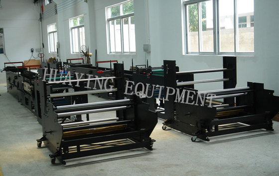 Laminated Plastic Bag Cutting Machine , Plastic Bag Making Machine With Center Side Seal