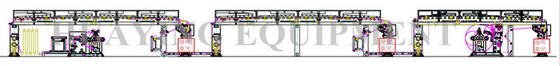 Barrier Functional Sheet PVDC Coating Machine With Two Rollers Coating Structure