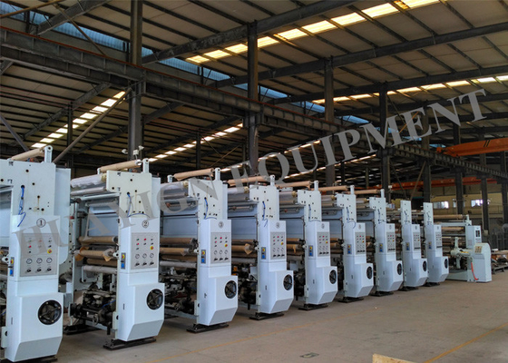 Multi-color High Speed Rotogravure Printing Machine CPP/CPE For Packing