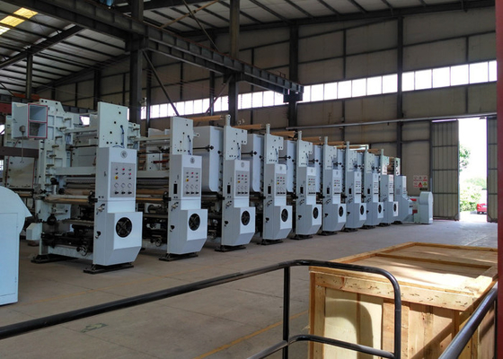 Computer Control BOPP / BOPET Rotogravure Printing Machine With Film Gravure Printing Machine