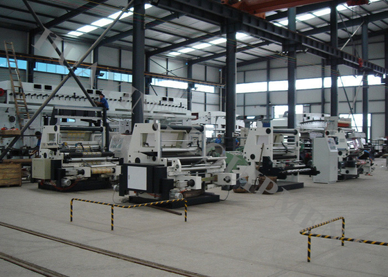 High speed Slitter Rewinder Machine , Doctoring Rewinding Machine