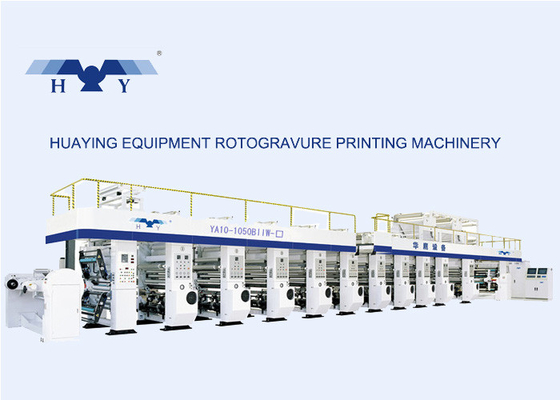 10 Color Rotogravure Printing Machine