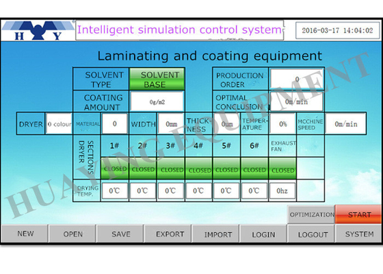 Three Core Units Heat Energy Recovery System Intelligent Simulation Control Unit
